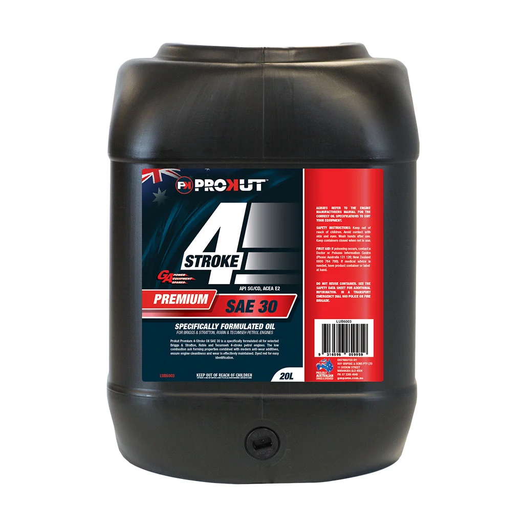 PROKUT Premium SAE 30 4-Stroke Engine Oil 20 Litre