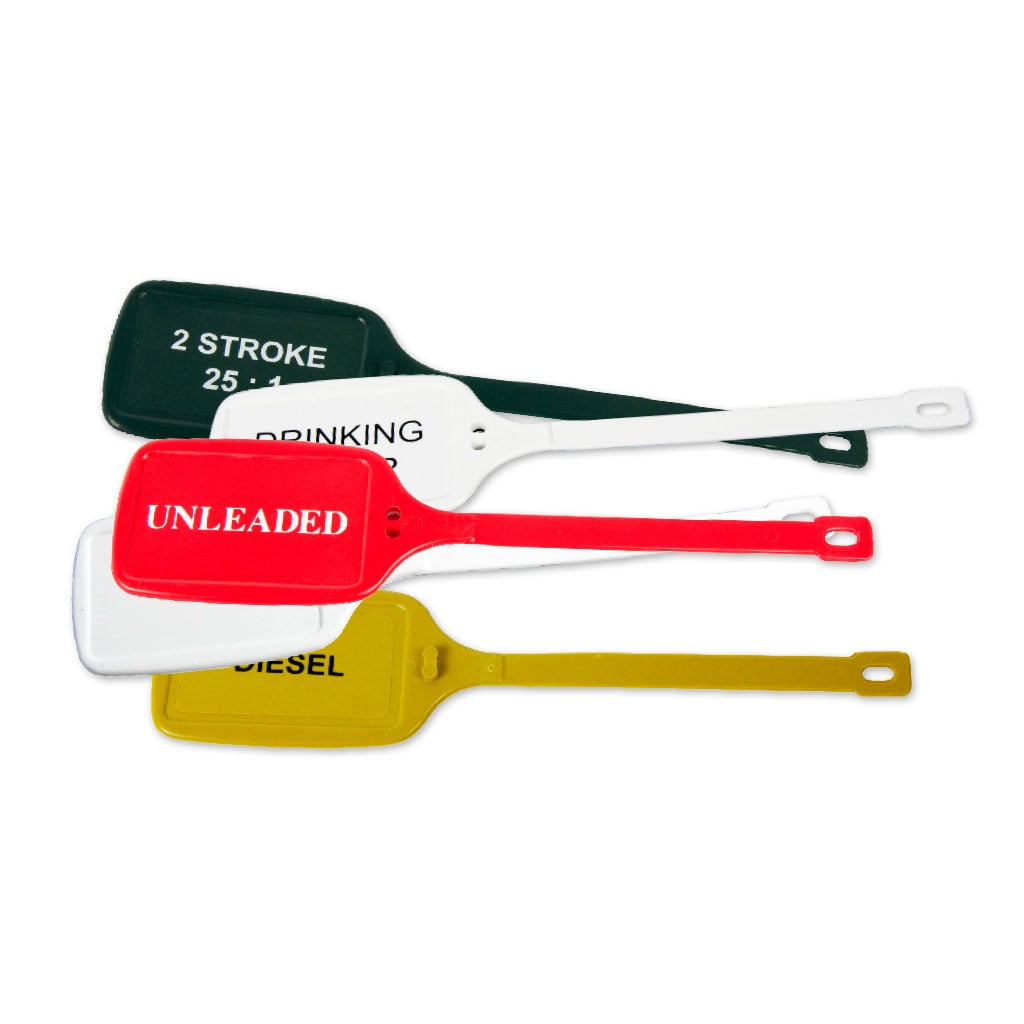 Universal Fuel & Container Identification Tags Combo Pack – Mixed 5 Pack
