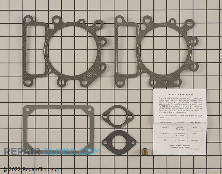 GASKET SET-VALVE