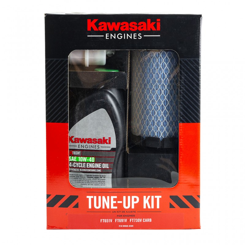 Kawasaki Premium Quality Engine Service Kit With 20W-50 Engine Oil And Heavy Duty Air Filters Suits Selected FX651V, FX691V, FX730V Engines Genuine Kawasaki Premium Quality Engine Service Kit With 20W-50 Engine Oil And Heavy Duty Air Filters Suits Selected FX651V, FX691V, FX730V Engines Genuine