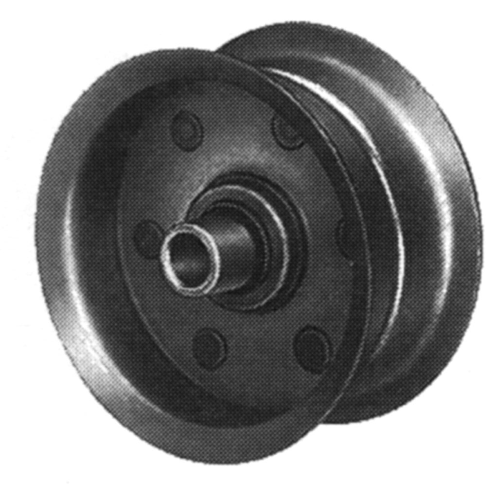 MTD Steel Flat Idler Pulley with Flange Non-Genuine