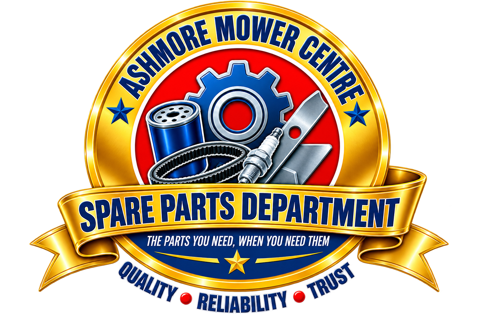 Ashmore Mower Centre Spare Parts Department