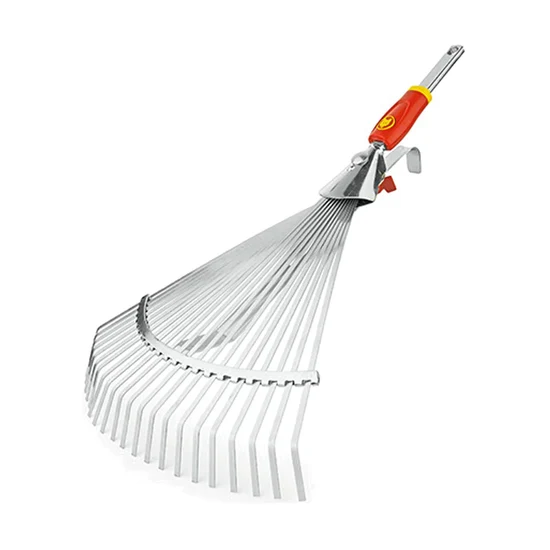 UC-M ADJUSTABLE FLAT TINE STEEL LAWN RAKE