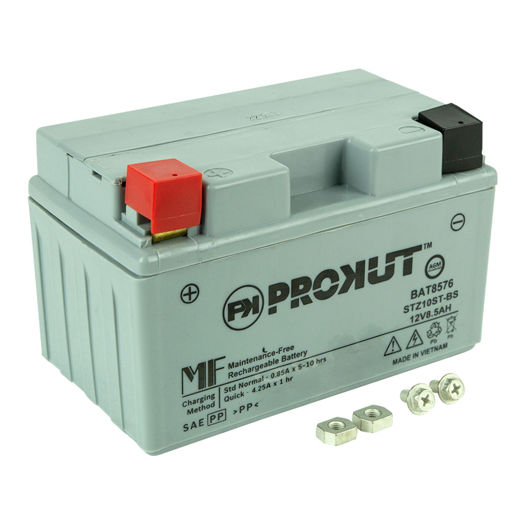 Prokut BAT8576 12V 8.5Ah 190CCA AGM Mower Battery