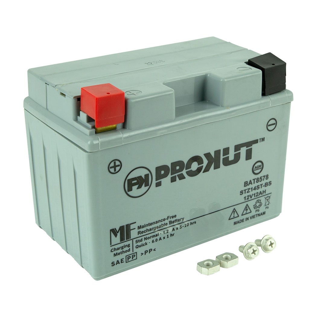 Prokut BAT8578 12V 11Ah 230CCA AGM Mower Battery